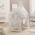 Детски гардероб Italbaby Sogni D'oro, колекция Boutique, здрав и просторен, Bianco-Choco - 2