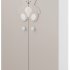 Детски гардероб Italbaby Plush, Бутикова колекция, здрав и адаптивен във всяка стая - Choco - 1