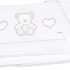 Спален комплект Italbaby Plush колекция Boutique от три части памук - Tortora - 1