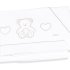 Спален комплект Italbaby Plush колекция Boutique от три части памук - Сив - 1