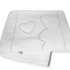Matisse за кошара Italbaby Matisse, колекция Boutique, бродирана, изработена от вълна, сива - 1