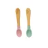 Σετ κουταλιού δύο τεμαχίων μπαμπού Citron, Green και Blush Pink - 2