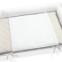 Accesoriu textil de infasat pentru comoda Italbaby, din bumbac, moale, Tortora - 1