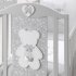Детска кошара Italbaby Fiocco Classic, Бутикова колекция, изработена от масивен бук, просторна - 2