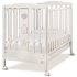 Patut pentru copii Italbaby Baby Re, colectia Trendy, din lemn masiv de fag, rezistent - Bianco - 1