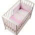 Спален комплект Pony Italbaby Baby Re, колекция Trendy, четири части, изработен от памук - Розов - 1