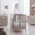 Детски скрин Italbaby Baby Re, колекция Trendy, три чекмеджета, масив бук - Choco - 2