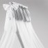 Сенник с воал за кошара ItalBaby Baby Re, бродиран - Tortora - 1