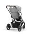 Спортна детска количка Cybex Balios S Lux, ново издание, Lava Grey, със сребриста рамка - 3