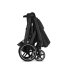 Παιδικό καρότσι Balios S Lux 2 σε 1, με πορτ-μπεμπέ - Moon Black με μαύρο σκελετό - 9
