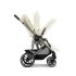 Детска количка 2 в 1 Balios S Lux с кош - Seashell Beige с рамка Taupe - 9
