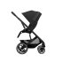 Детска количка 3 в 1 Balios S Lux с кош и столче за кола Cloud G Plus - Moon Black с черна рамка - 7