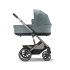 Детска количка 3 в 1 Balios S Lux с кошче и столче за кола Cloud G Plus - Stormy Blue с рама от сив цвят - 12