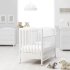Patut Italbaby Flash, Colectia Trendy pentru copii, din lemn de fag - Sbiancato - 4