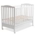 Детска кошара Italbaby Flash, Trendy Collection, изработена от букова дървесина - Bianco - 4