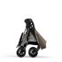 Παιδικό καρότσι Cybex Melio 2 σε 1, νέας έκδοσης, εξαιρετικά ελαφρύ, με πορτ-μπεμπέ - Seashell Beige - 9