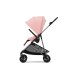 Παιδικό καρότσι Cybex Melio 2 σε 1, νέα έκδοση, εξαιρετικά ελαφρύ, με πορτ μπεμπέ - Hibiscus Red - 6