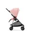 Детска количка Cybex Melio 2 в 1, ново издание, ултра лека, с кош - Hibiscus Red - 7