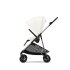 Παιδικό καρότσι Cybex Melio 2 σε 1, νέα έκδοση, εξαιρετικά ελαφρύ, με πορτμπαγκάζ - Cotton White - 6
