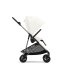 Παιδικό καρότσι Cybex Melio 2 σε 1, νέα έκδοση, εξαιρετικά ελαφρύ, με πορτμπαγκάζ - Cotton White - 5