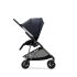 Детска количка Cybex Melio 3 в 1, ново издание, ултра лека, с кош за кош и кора Aton S2 - Ocean Blue - 6