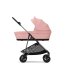 Детска количка 3 в 1 Cybex Melio, ново издание, ултра лека, с кош за кош и кора Aton S2 - Hibiscus Red - 18