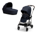 Παιδικό καροτσάκι Cybex Melio 2 σε 1, νέα έκδοση, εξαιρετικά ελαφρύ, με πορτμπαγκάζ - Ocean Blue - 1