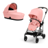 Παιδικό καρότσι Cybex Melio 2 σε 1, νέα έκδοση, εξαιρετικά ελαφρύ, με πορτ μπεμπέ - 2