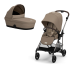 Παιδικό καρότσι Cybex Melio 2 σε 1, νέα έκδοση, εξαιρετικά ελαφρύ, με πορτ μπεμπέ - 1