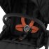 Παιδικό καρότσι Cybex Melio Street, νέα έκδοση, ultralight - Real Black - 15