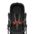 Спортна детска количка Cybex Melio Street, ново издание, ултралека - Real Black - 5