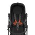 Παιδικό καρότσι Cybex Melio Street 2-σε-1, νέα έκδοση, εξαιρετικά ελαφρύ, με πορτμπαγκάζ - Real Black - 7