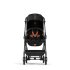 Παιδικό καρότσι Cybex Melio Street 2-σε-1, νέα έκδοση, εξαιρετικά ελαφρύ, με πορτμπαγκάζ - Real Black - 4