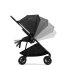 Παιδικό καρότσι Cybex Melio Street 3 σε 1, νέα έκδοση, εξαιρετικά ελαφρύ, με πορτ μπεμπέ και κέλυφος Aton S2 - Real Black - 11