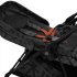 Παιδικό καρότσι Cybex Melio Street 3 σε 1, νέα έκδοση, εξαιρετικά ελαφρύ, με πορτ μπεμπέ και κέλυφος Aton S2 - Real Black - 28