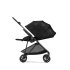 Παιδικό καρότσι Cybex Melio Street 3 σε 1, νέα έκδοση, εξαιρετικά ελαφρύ, με πορτ μπεμπέ και κέλυφος Aton S2 - Real Black - 10