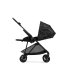 Παιδικό καρότσι Cybex Melio Street 3 σε 1, νέα έκδοση, εξαιρετικά ελαφρύ, με πορτ μπεμπέ και κέλυφος Aton S2 - Real Black - 9