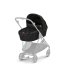 Παιδικό καρότσι Cybex Melio Street 3 σε 1, νέα έκδοση, εξαιρετικά ελαφρύ, με πορτ μπεμπέ και κέλυφος Aton S2 - Real Black - 19