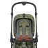 Παιδικό καρότσι Cybex Melio Street 3 σε 1, νέα έκδοση, εξαιρετικά ελαφρύ, με πορτ μπεμπέ και κέλυφος Aton S2 - Olive Green - 8