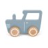 Masinuta Tractor din Lemn Little Dutch - Albastru - 1