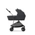 Детска количка Cybex Melio 2 в 1, ново издание, ултра лека, с кош - Monument Grey - 2