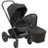 Carucior 3 in 1 pentru copii Joie Chrome DLX, multifunctional, cu landou si scoica Gemm - Pavement - 6