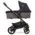 Carucior 3 in 1 pentru copii Joie Chrome, multifunctional, cu landou si scoica I-SNUG 2, Shale - 2