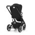 Παιδικό αθλητικό καρότσι Cybex Talos S Lux, στιβαρή, προηγμένη ανάρτηση, άνετη - Moon Black με μαύρο πλαίσιο - 4