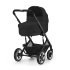 Παιδικό αθλητικό καρότσι Cybex Talos S Lux, στιβαρή, προηγμένη ανάρτηση, άνετη - Moon Black με μαύρο πλαίσιο - 9