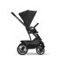 Παιδικό αθλητικό καρότσι Cybex Talos S Lux, στιβαρή, προηγμένη ανάρτηση, άνετη - Moon Black με μαύρο πλαίσιο - 5
