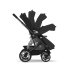 Carucior sport pentru copii Cybex Talos S Lux, robust, suspensie avansata, confortabil - Moon Black cu cadru negru - 9