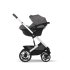 Καρότσι Cybex Talos S Lux, στιβαρή, προηγμένη ανάρτηση, άνετη - Lava Grey με ασημί πλαίσιο - 12
