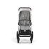 Καρότσι Cybex Talos S Lux, στιβαρή, προηγμένη ανάρτηση, άνετη - Lava Grey με ασημί πλαίσιο - 3