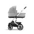 Καρότσι Cybex Talos S Lux, στιβαρή, προηγμένη ανάρτηση, άνετη - Lava Grey με ασημί πλαίσιο - 7